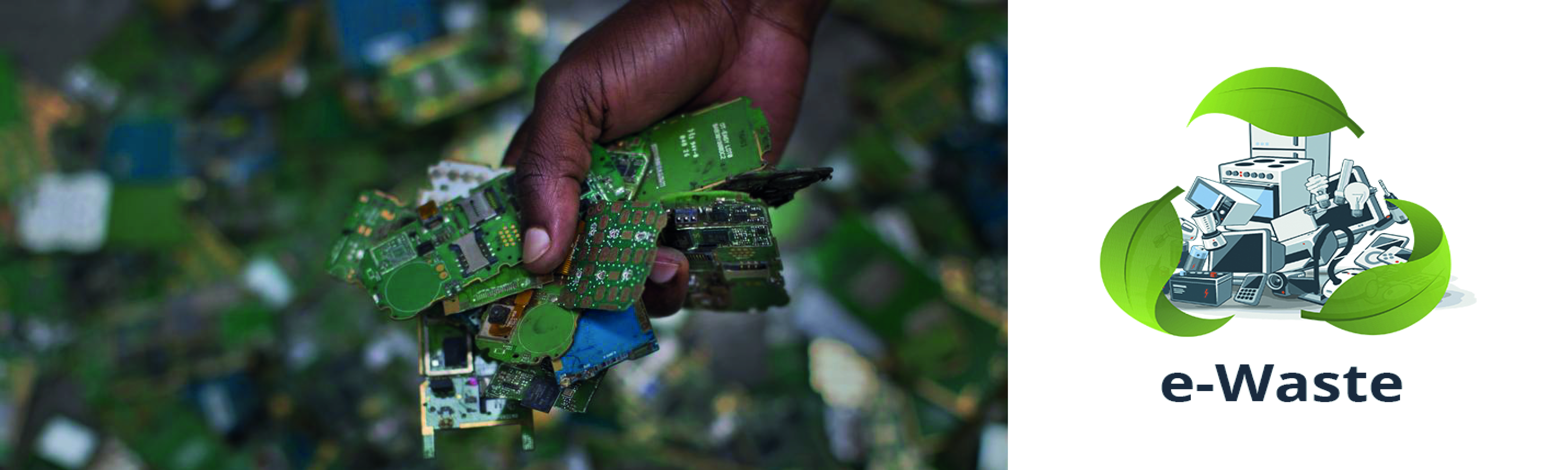 Did you know that only 1% of e-waste is recycled?